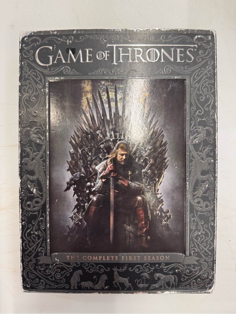 Game of Thrones: The Complete First Season (DVD, 2012, 4-Disc Set) Tested